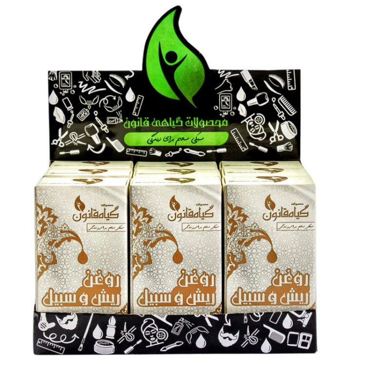 روغن ریش و سبیل گیاه قانون - مجموعه 9 عددی