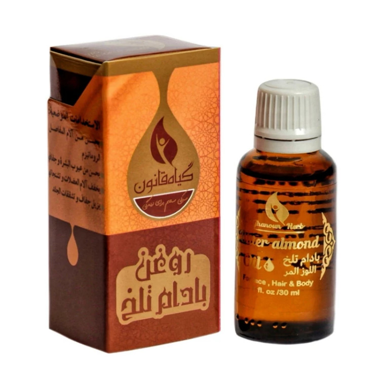 روغن بادام تلخ قانون