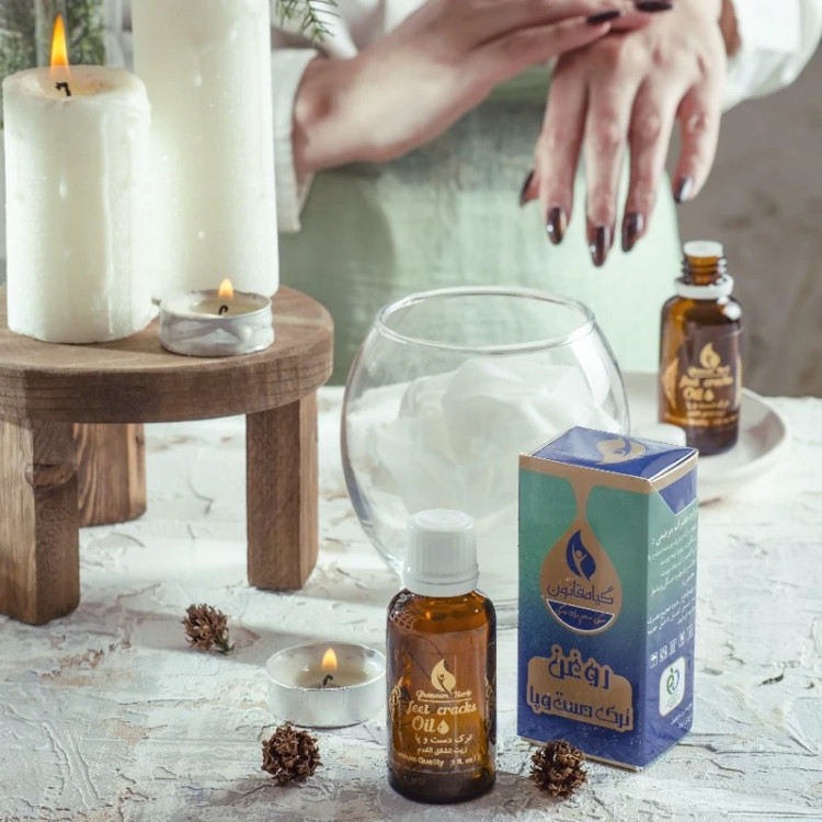 روغن ترک پا و دست قانون (حجم 30 میلی لیتری)